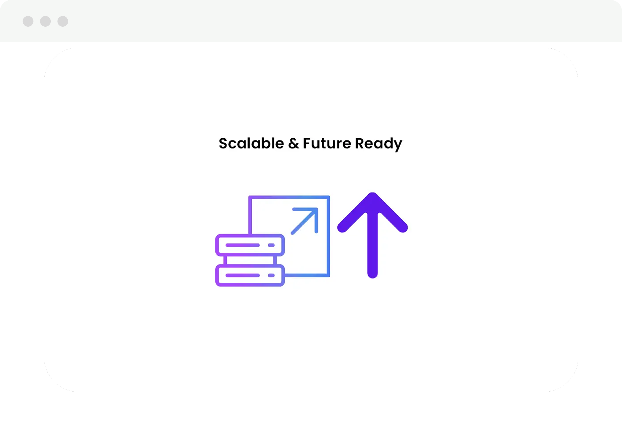 Scalable & Future Ready